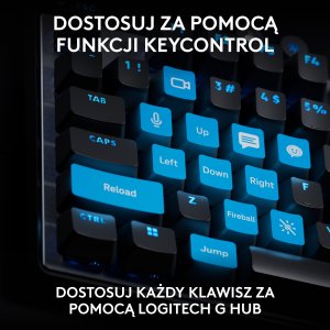 Klawiatura Logitech G PRO X TKL Rapid  (920-013233) 5