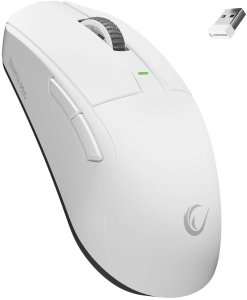 Mysz Rampage Zenith Pro 26000 DPI biała + odbiornik 4 KHz PAW3395 BT 5.2 (ZENITHPRO-WHITE) 2