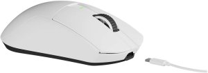 Mysz Rampage Zenith Pro 26000 DPI biała + odbiornik 4 KHz PAW3395 BT 5.2 (ZENITHPRO-WHITE) 8