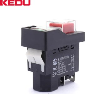 Brennenstuhl Wyłącznik włącznik elektromagnetyczny KJD17 do betoniarki jednofazowy 3