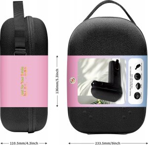 JYS Futerał Etui Walizka na Gogle Okulary VR Oculus Meta Quest 3 3S Pasek Elite / JYS-MQ020 9