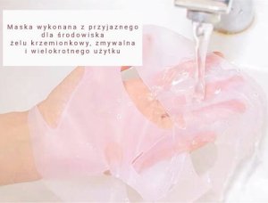Silikonowa maska poprawiająca wchłanianie kosmetyków Yeye Różowy 9