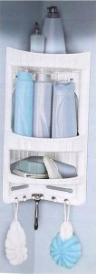 Katex Półka łazienkowa narożna CADDY 280x175x450mm 3