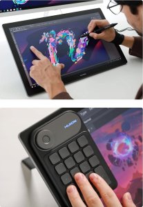 Tablet graficzny Huion KAMVAS Pro 19 tablet graficzny 4K PW600 18,4 cala 2024 5