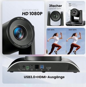 Kamera Book on Demand Ltd. ZESTAW TONGVEO All-in-1 system kamer do wideokonferencij mikrofon 1080p 6