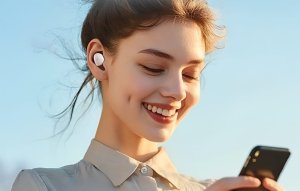 Słuchawki Vention TWS Earbuds T17 beżowe (NBRN0) 4