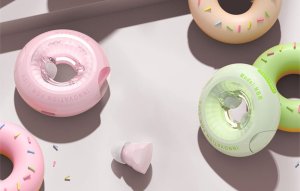 Słuchawki Vention TWS Earbuds T17 beżowe (NBRN0) 6