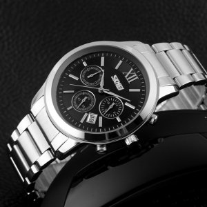 Zegarek Męski Skmei 9097BK + BOX 4