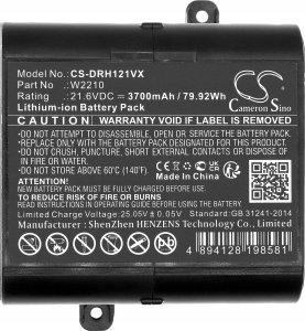 Cameron Sino Akumulator Bateria typ W2210 do Dreame H12 H12 Pro Plus H13 Pro Plus / CS-DRH121VX 4