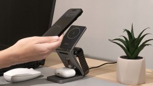 Ładowarka Vega Bezprzewodowa Ładowarka 3w1 QI MagSafe na Telefon Zegarek Słuchawki Proove / Titan Volt 11