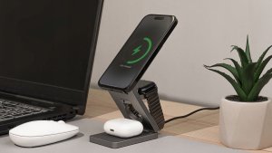Ładowarka Vega Bezprzewodowa Ładowarka 3w1 QI MagSafe na Telefon Zegarek Słuchawki Proove / Titan Volt 5