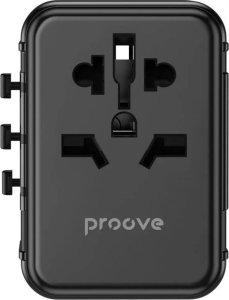 Verk Przejściówka Wtyczka Gniazdo Adapter Podróżny USA UK EU 2x USB 1x USB-C 20W 10