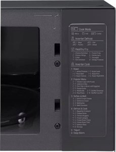 LG Electronics MH6565CPB kuchenka mikrofalowa czarna wolnostojąca nowa 4