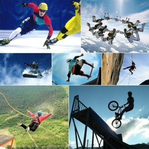 Puluz Zestaw Futerał Etui Obudowa Osłona Dekielek Klapka Pas GoPro HERO 13 BLACK / PU949B 11