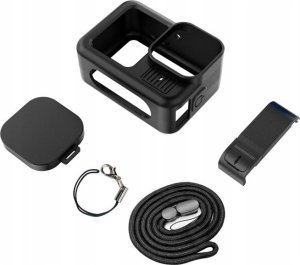 Puluz Zestaw Futerał Etui Obudowa Osłona Dekielek Klapka Pas GoPro HERO 13 BLACK / PU949B 8