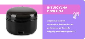 Activeshop Podgrzewacz wosku iWax zestaw mini do nosa i uszu. 10