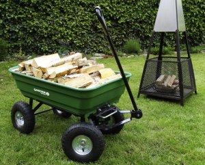 Garden King Taczka transportowy wózek ogrodowy wywrotka 120 kg 2