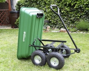 Garden King Taczka transportowy wózek ogrodowy wywrotka 120 kg 7