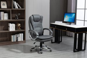 Fotel biurowy z masażem  podgrzewany ACTIVEJET YK7304 szary 21