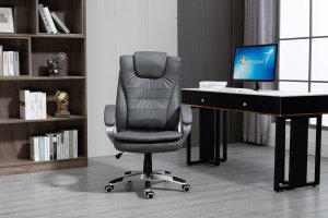 Fotel biurowy z masażem  podgrzewany ACTIVEJET YK7304 szary 10