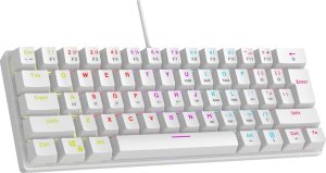 Klawiatura Rampage Plower K60 RMP Blue Switch (PLOWERK60-WHITE) 4