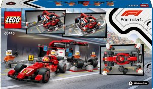 LEGO City Formula 1 F1® Pit stop i mechanicy z bolidem Ferrari  (60443) 9