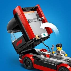 LEGO City Formula 1 F1® Ciężarówka z bolidami RB20 i AMR24 F1® (60445) 6