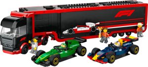 LEGO City Formula 1 F1® Ciężarówka z bolidami RB20 i AMR24 F1® (60445) 7