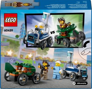 LEGO City Zestaw wyścigówek: samolot kontra łóżko szpitalne (60459) 8