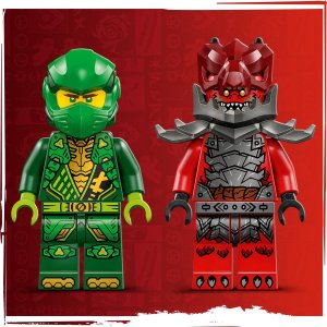 LEGO Ninjago Samochód wyścigowy Lloyda z napędem typu pull-back (71828) 7
