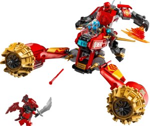 LEGO Ninjago Burzowy jeździec-mech Kaia (71830) 8