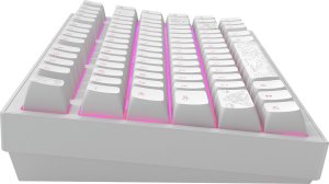 Klawiatura Dark Project ALU81A Terra Nostra G3Ms Moonstone (DPKB_NOSTRA_81_ANSI_WHITE) 3