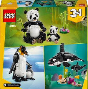 LEGO Creator Dzikie zwierzęta: rodzina pand (31165) 9