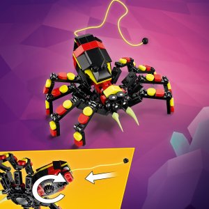 LEGO Creator Dzikie zwierzęta: niezwykły pająk (31159) 7