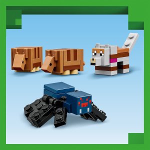 LEGO Minecraft Wyprawa do pancernikowej kopalni (21269) 5