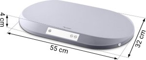 Nukido Elektroniczna waga dla niemowląt NK-950 4