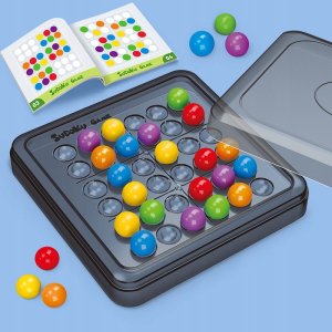 LeanToys Gra logiczna sudoku kolorowe kulki 4