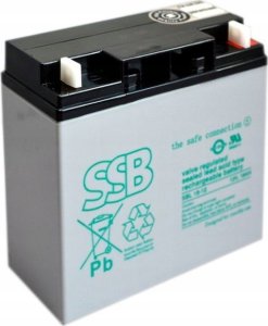 Lestar Akumuliatorius (AGM) SSB SBL 18Ah 12V F3 VRLA (pakuotėje 2) 2