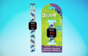Kids Euroswan Zegarek LED z kalendarzem Stitch LAS4039 4