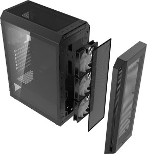 Obudowa XPG Valor Air Plus ARGB czarna (VALORAIRPLUSMTA-BKCWW) 8