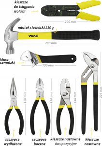 Wózek narzędziowy WMC TOOLS Szafka narzędziowa wózek warsztatowy 257 el. 6
