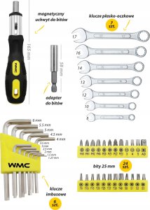 Wózek narzędziowy WMC TOOLS Szafka narzędziowa wózek warsztatowy 257 el. 8