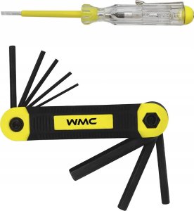 Wózek narzędziowy WMC TOOLS Szafka narzędz. wózek warsztatowy 253el. 6