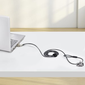 Linka zabezpieczająca StarTech NOBLE WEDGE CABLE LOCK 1.5M 9
