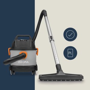 ZEEGMA ZE-ZONDER PRO COMPACT Industrial vacuum cleaner with dry and wet function 1000W 25