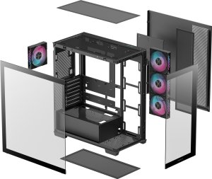 Obudowa Deepcool CG580 4F ARGB (R-CG580-BKADA4-G-1) 14