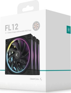 Wentylator Deepcool FL12 3-pack (R-FL12-BKAPN3-G) 8