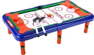 LeanToys Stół do Gry Piłkarzyki 6 w 1 Bilard Hokej Soccer LEAN Toys 3