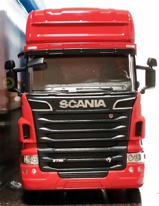 Welly WELLY Ciężarówka z przyczepą 1:32 Scania V8 R730 32671 12