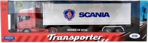 Welly WELLY Ciężarówka z przyczepą 1:32 Scania V8 R730 32671 13